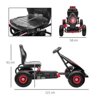 Homcom Children Pedal Go Kart