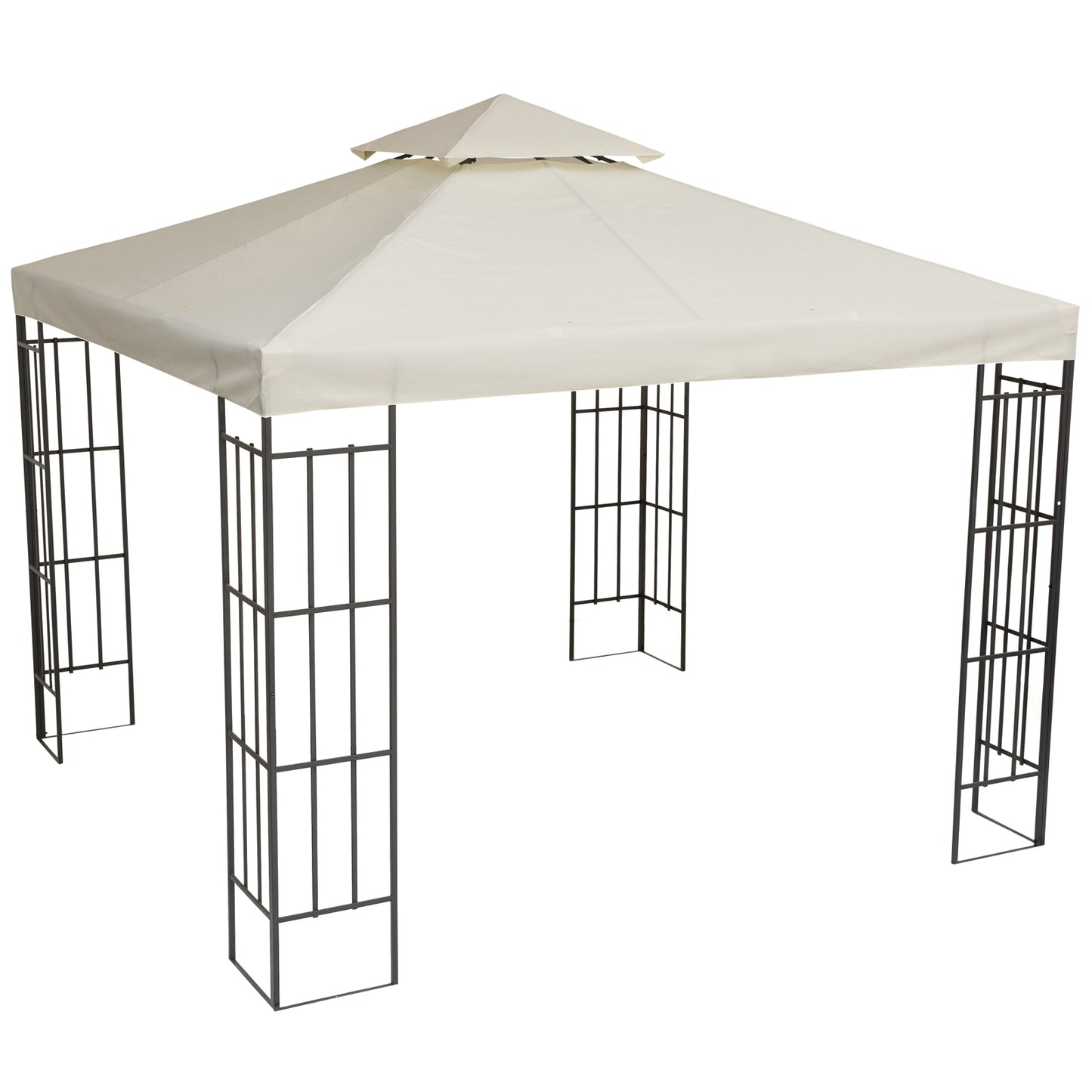 Outsunny Gazebo Replacement Canopy 3X3 M-Cream White