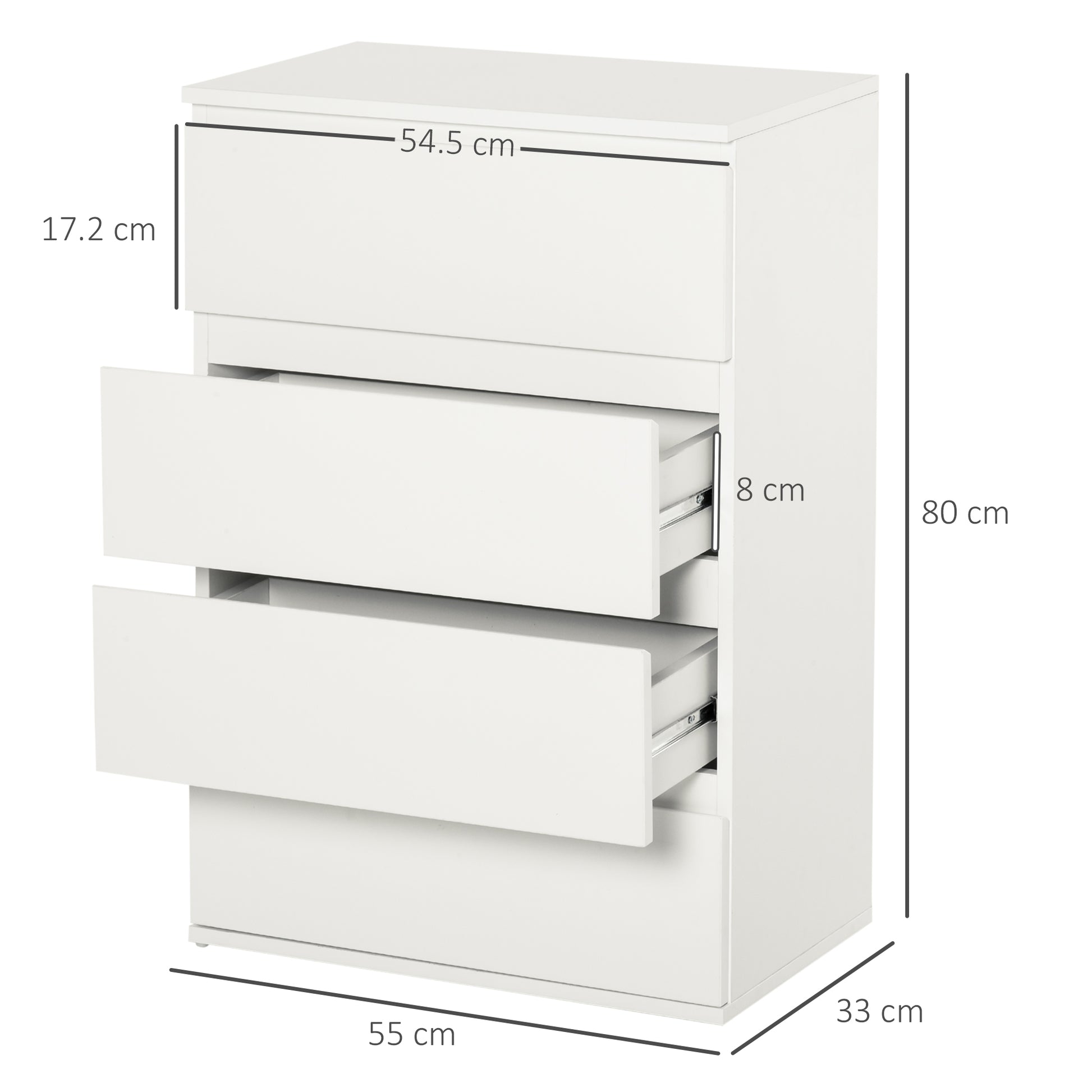 Homcom Chest of Drawers