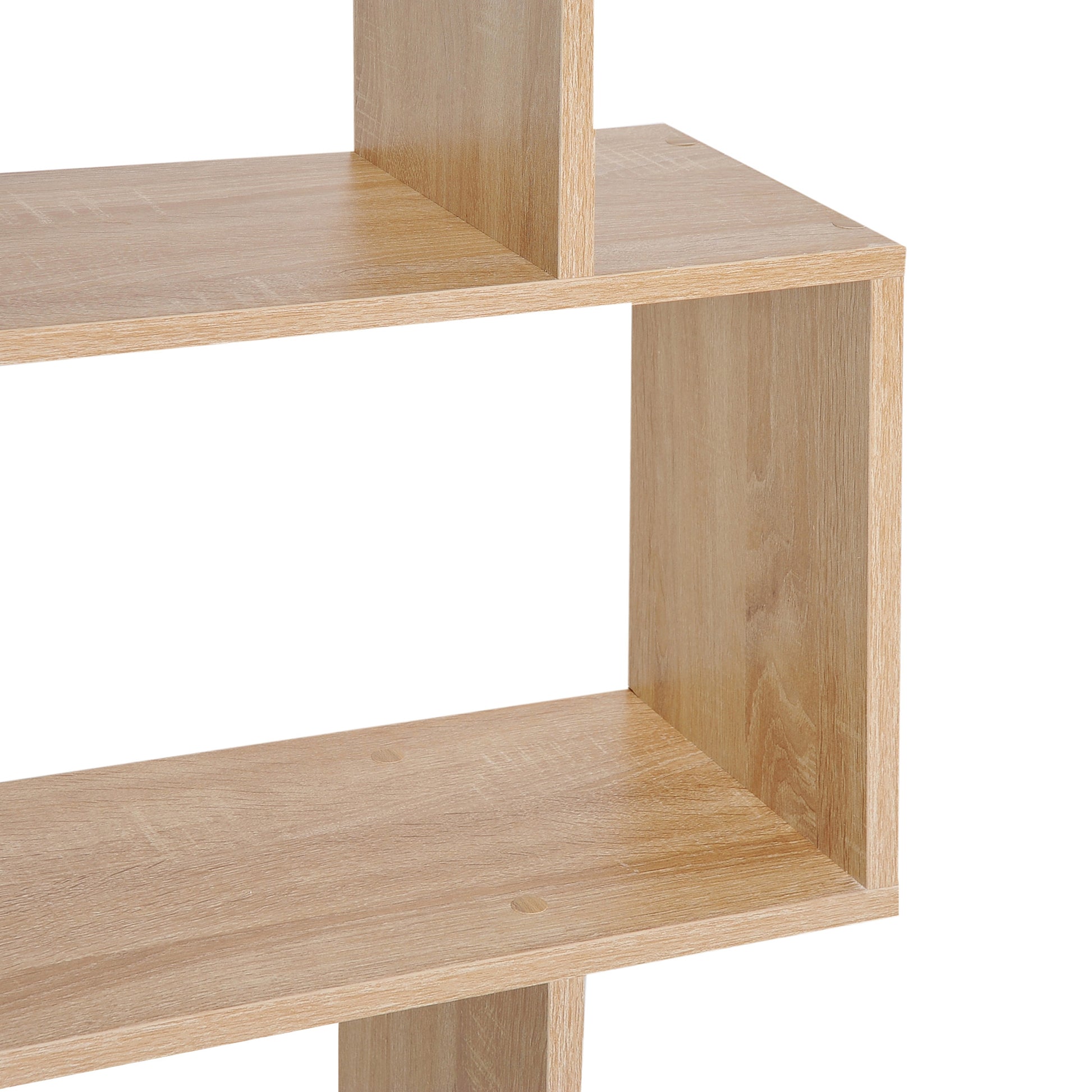 Homcom 6-Tier S-Shaped Shelf Unit