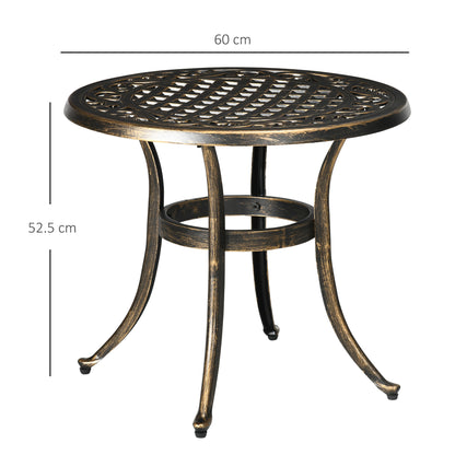 Outsunny Industrial Side Table