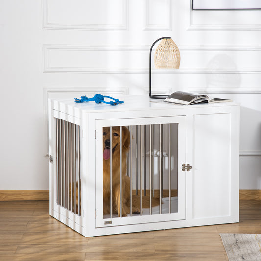 PawHut Furniture Style Dog Crate