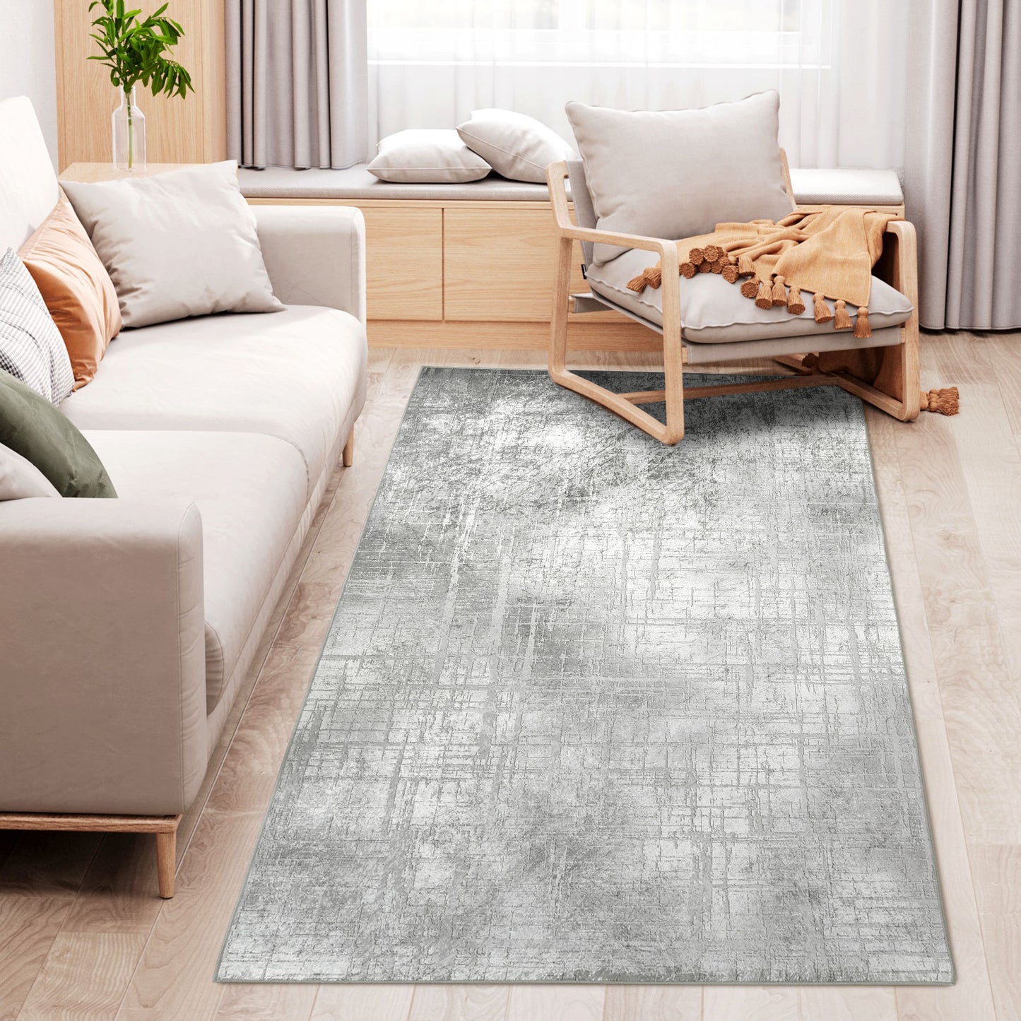 Homcom Grey Rug