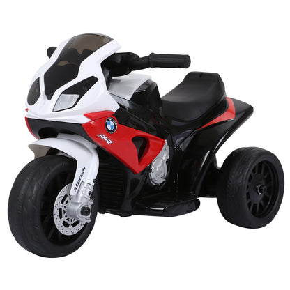 Homcom Electric Motorbike for Kids Ride on BMW Motorbike W/Headlights and Music