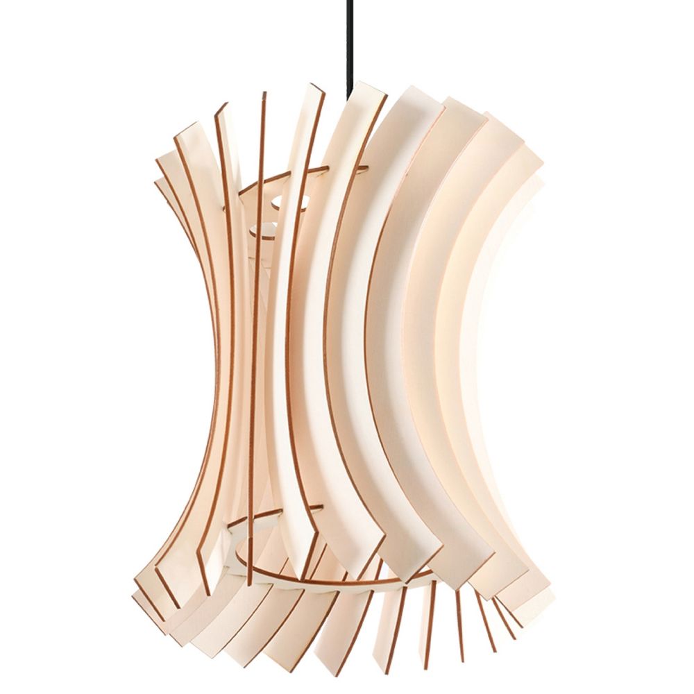 Pendant lamp wood Oriana Scandinavian Design E27