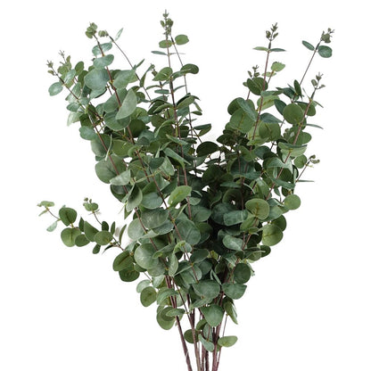 Pack of 6 x 100cm Artificial Eucalyptus Foliage