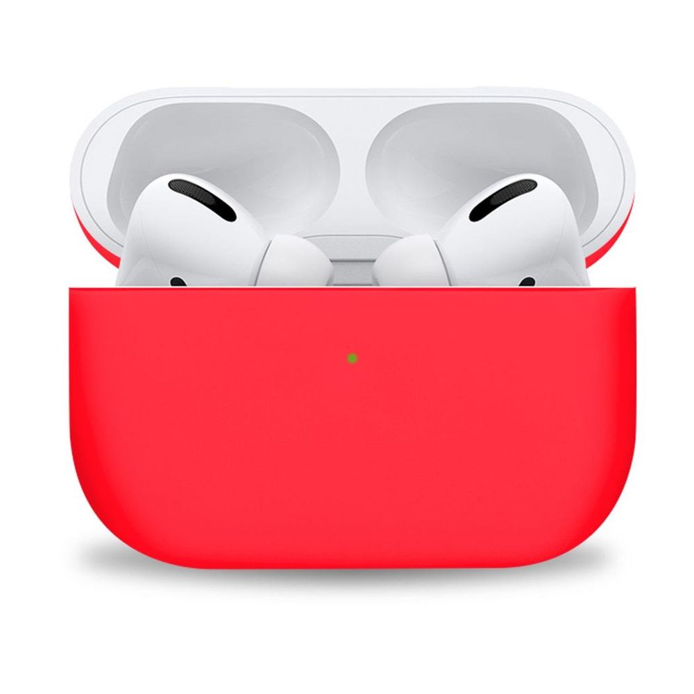 Airpods Pro Case Scratch-Absorbing Protecting Cover, Red, 1pk