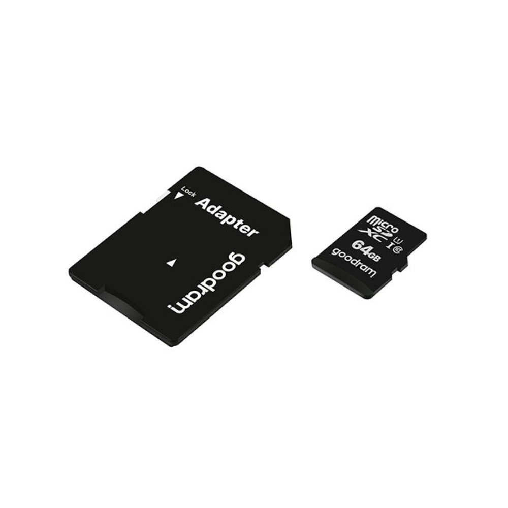 GOODRAM Micro SD Class 10 Memory Card with SD Adapter