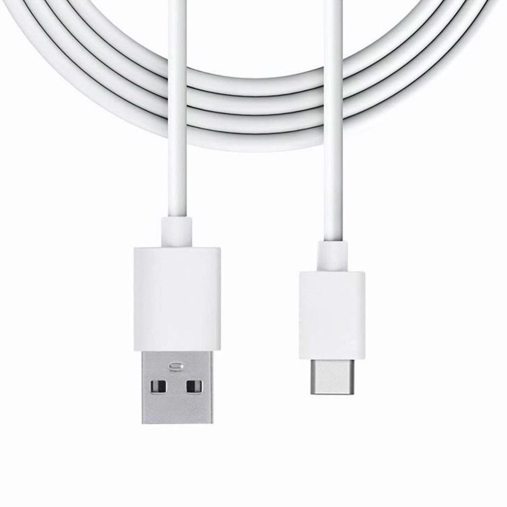 GVC USB to Type C Cable, For Phone, Pad & PC Charging & Syncing, 3M - White