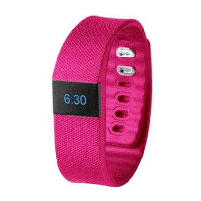 Bas-Tek Pulse Activity Fitness Tracker Watch With Heart Rate Monitor, Pink