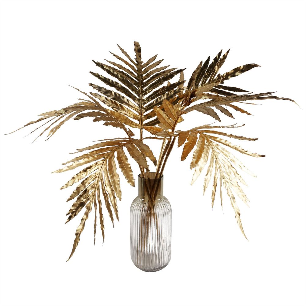 Pack of 6 x 95cm Gold Palm Leaf