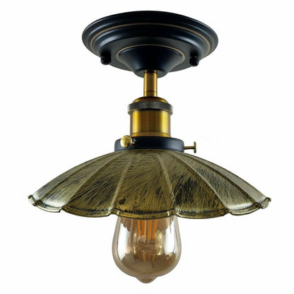 Modern Industrial Retro Loft Metal Ceiling Light Indoor Light Fitting Kitchen