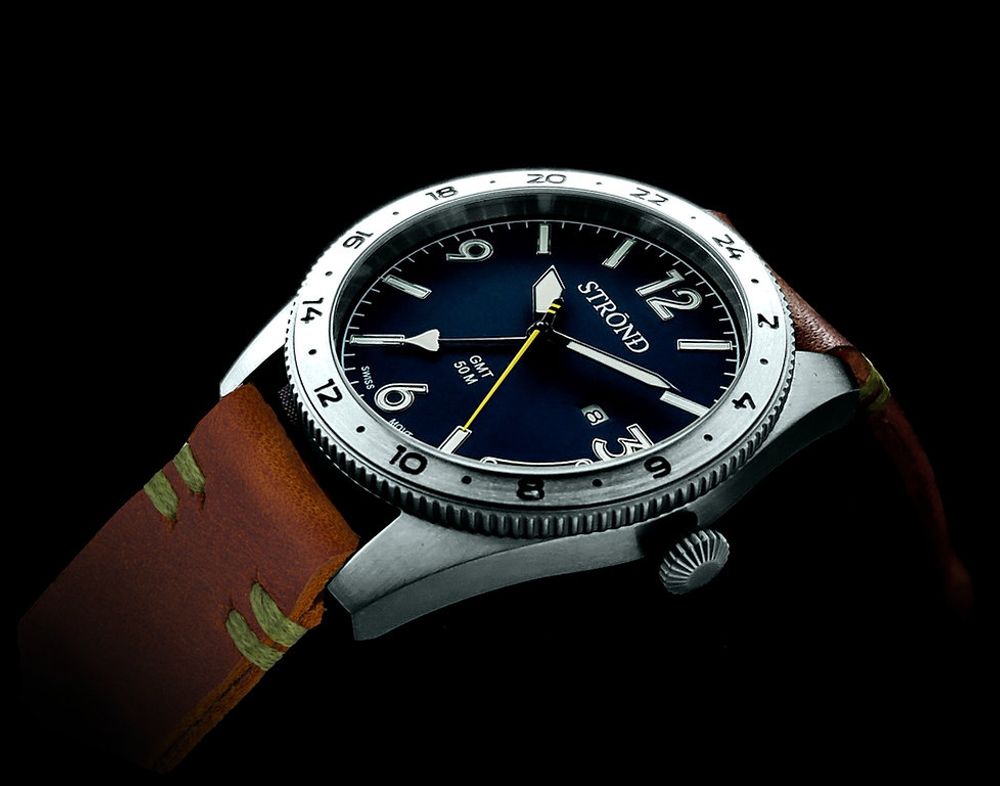 SSC-101 24h GMT, All Stainless Steel & Blue.