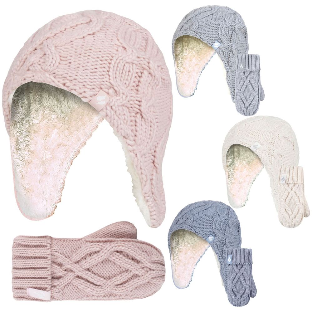 Heat Holders - Majestic Explorer Girls Hat & Mittens