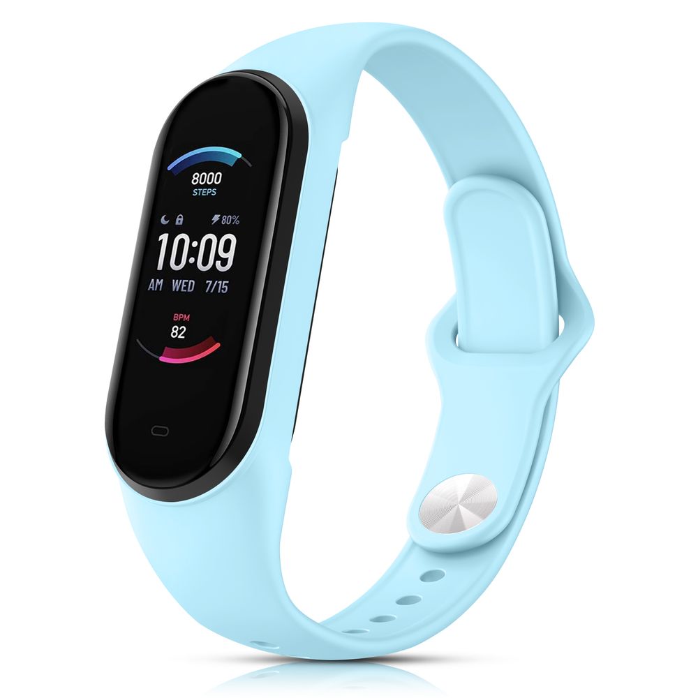 For Xiaomi Mi Band 5 6 Band Silicone Strap Wristband Watchband for Xiaomi Mi Band 5 6 Miband 5 6 Strap Xiaomi Smartwatch Mi6 Mi5