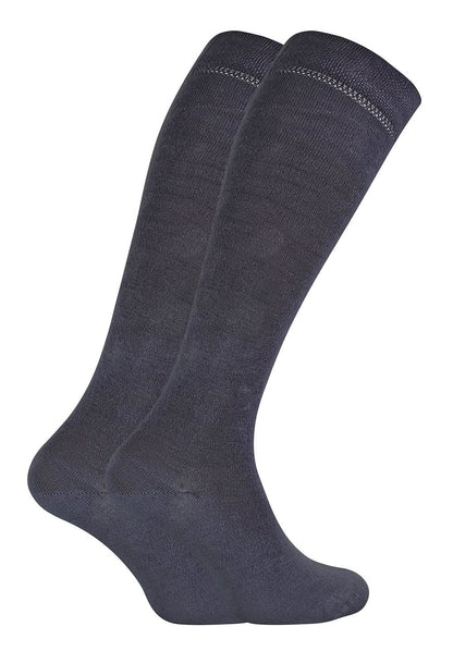 2 Pack Ladies Extra Long Bamboo Socks