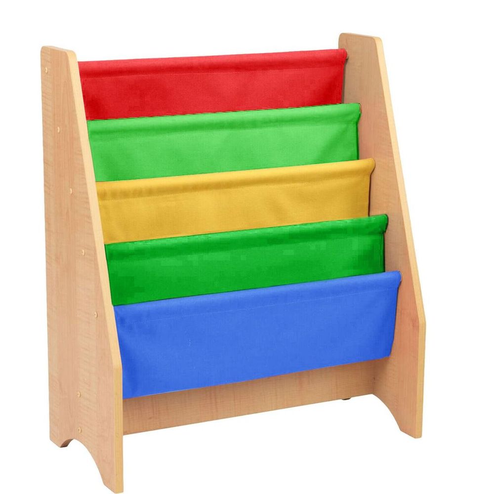 NATURAL Wooden Book Shelf Multi Linning