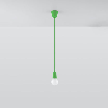 Pendant lamp PVC Diego modern Design E27