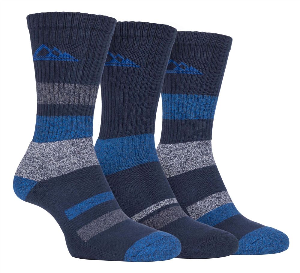 Storm Bloc - 3 Pairs Mens Cushioned Leisure Socks