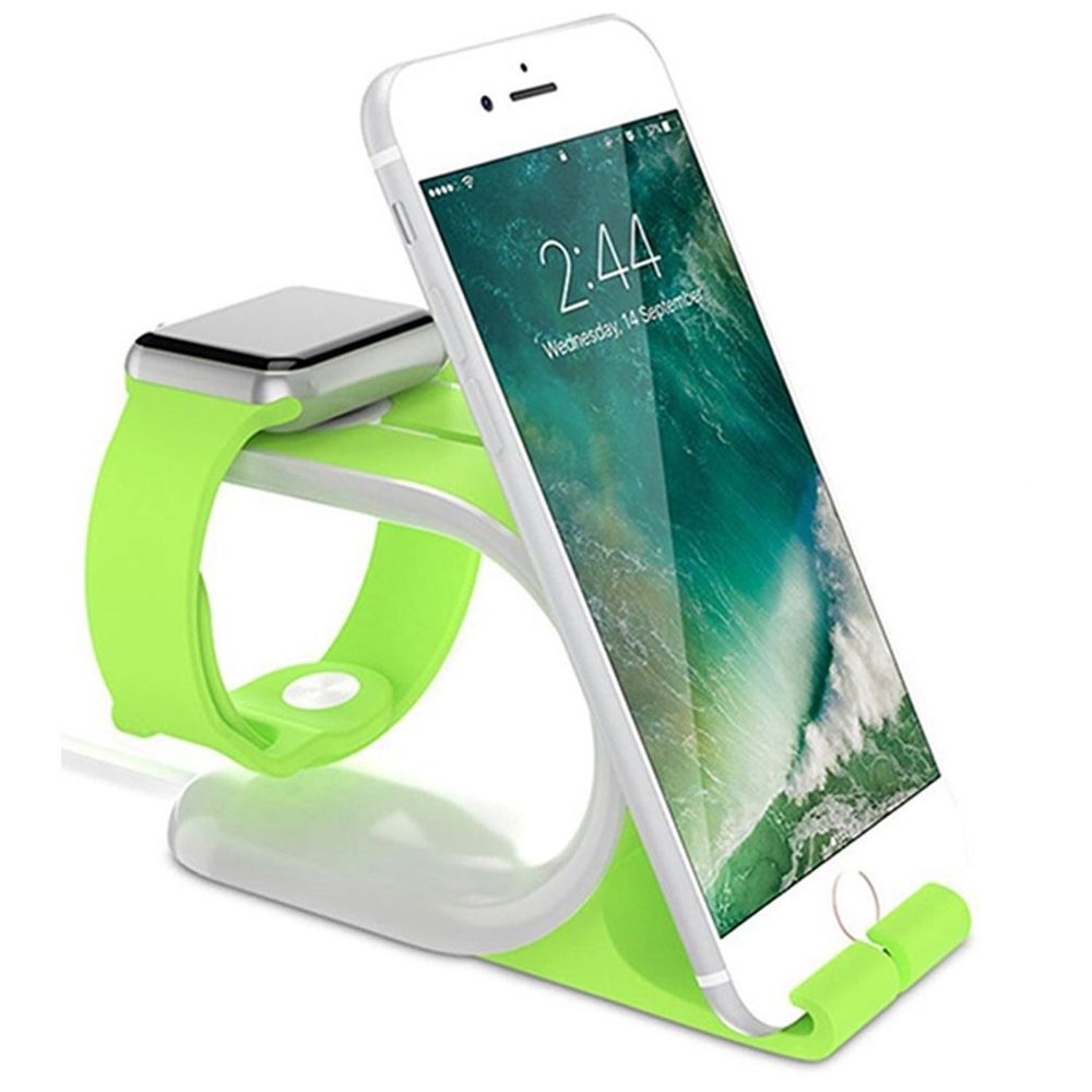 Mobile, Watch, Tablet Bracket Stand Desktop Holder Green