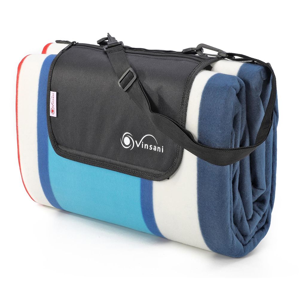 260 x 220cm Folding Picnic Blanket Waterproof & Sandproof