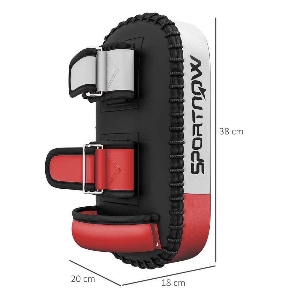 SPORTNOW Kick Boxing Pad Strike Shield Arm Pad for Boxing Training