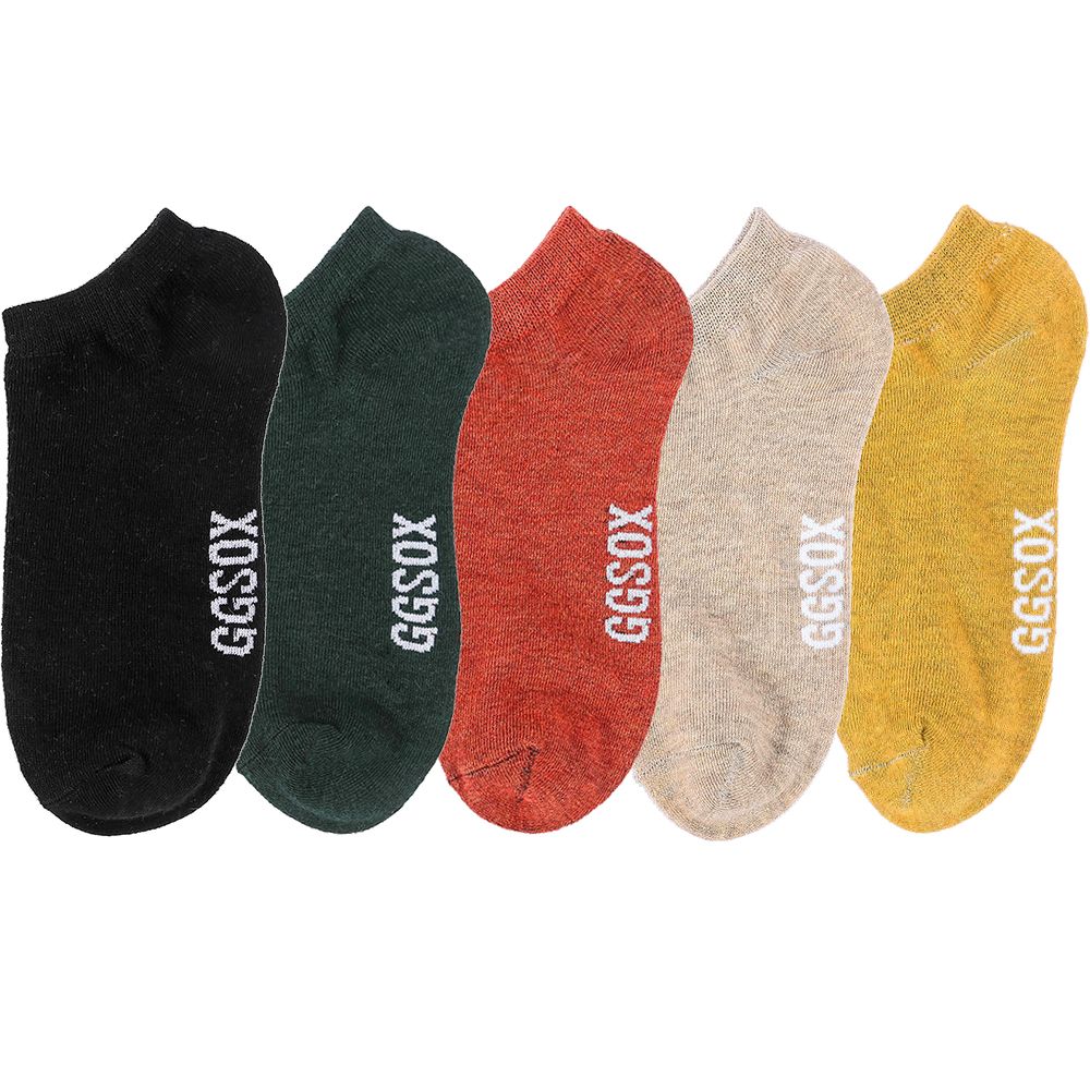 10 Pieces = 5 Pairs Women Invisible Cotton Sock Slippers Lady Female Summer Casual Fashion Soft Short Ankle Shallow Mouth Socks