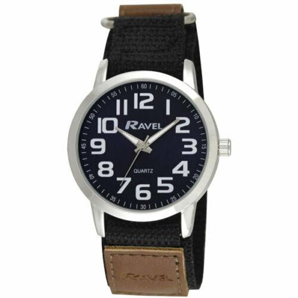 Ravel Men Sports Case Arabic Dial Velcro Strap Watch R1601.65.23