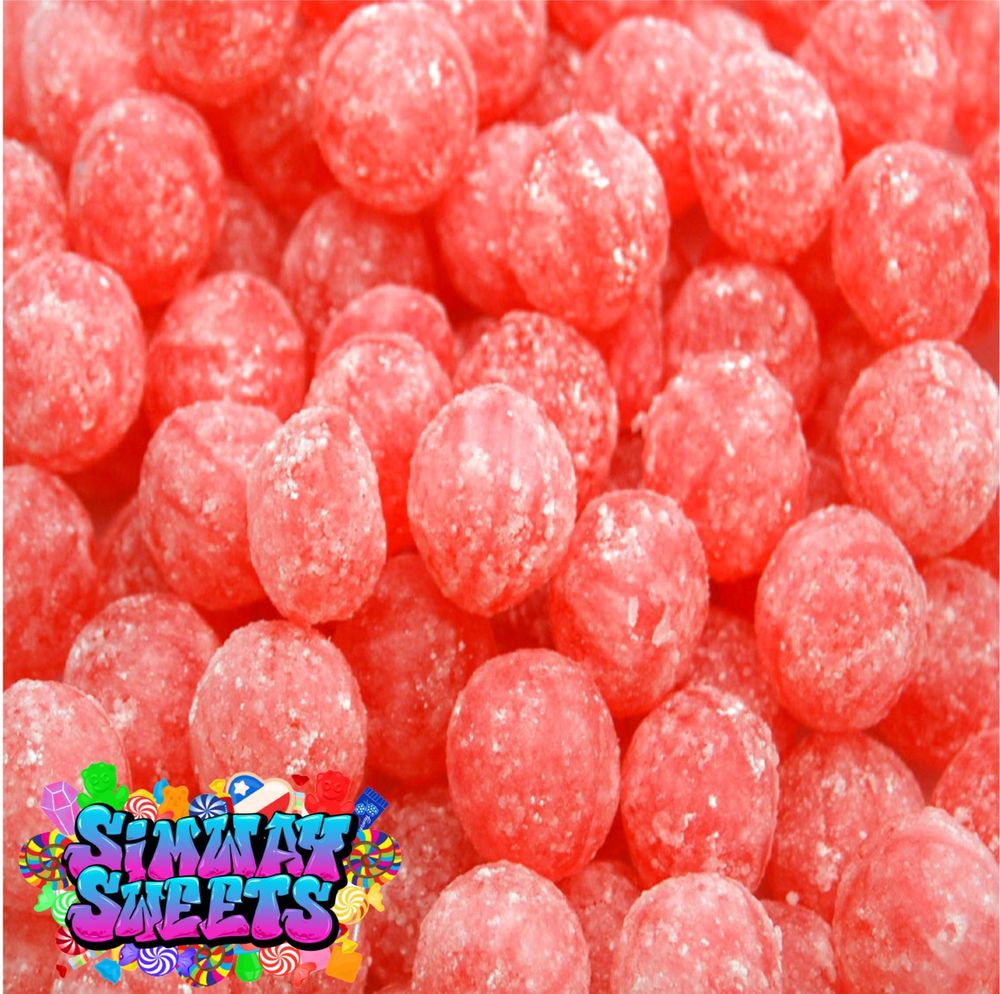 Cherry Mega Sour Balls Pick N Mix Bulk Buy Sweets