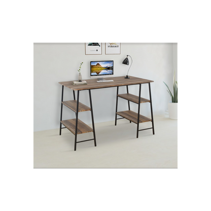 Home Office Desk with Both Side Shelf- TAVOLO