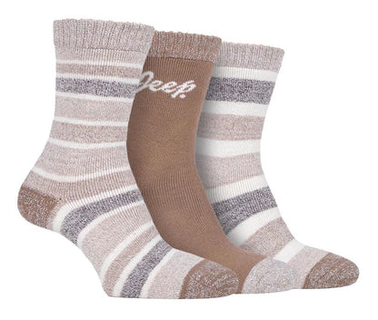 Jeep - 3 Pr Ladies Performance Poly Boot Socks