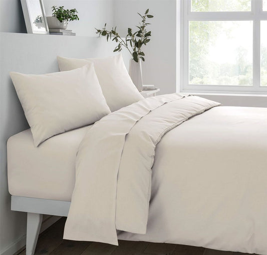 68 Pick Fitted Sheet Natural - King