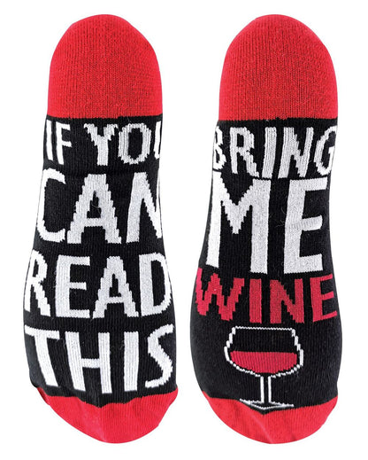 If you can read this bring me... socks