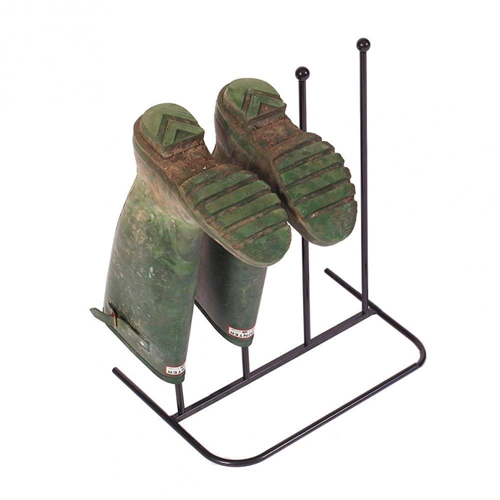 Two Pair Metal Boot Rack