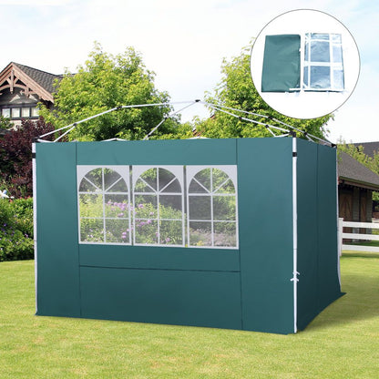 3m Gazebo Exchangeable Side Panel Panels W/ Window