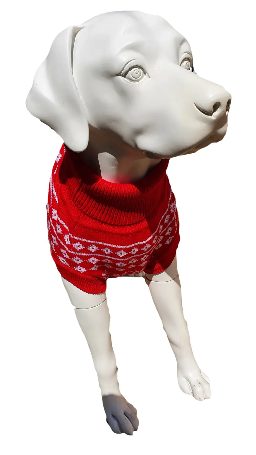 The Jazz Dog Jumper in Red