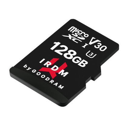 GOODRAM IRDM Micro SD Video Class V30 Memory Card with SD Adapter