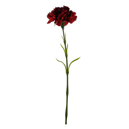 65cm Red Carnations Glass Ball Vase