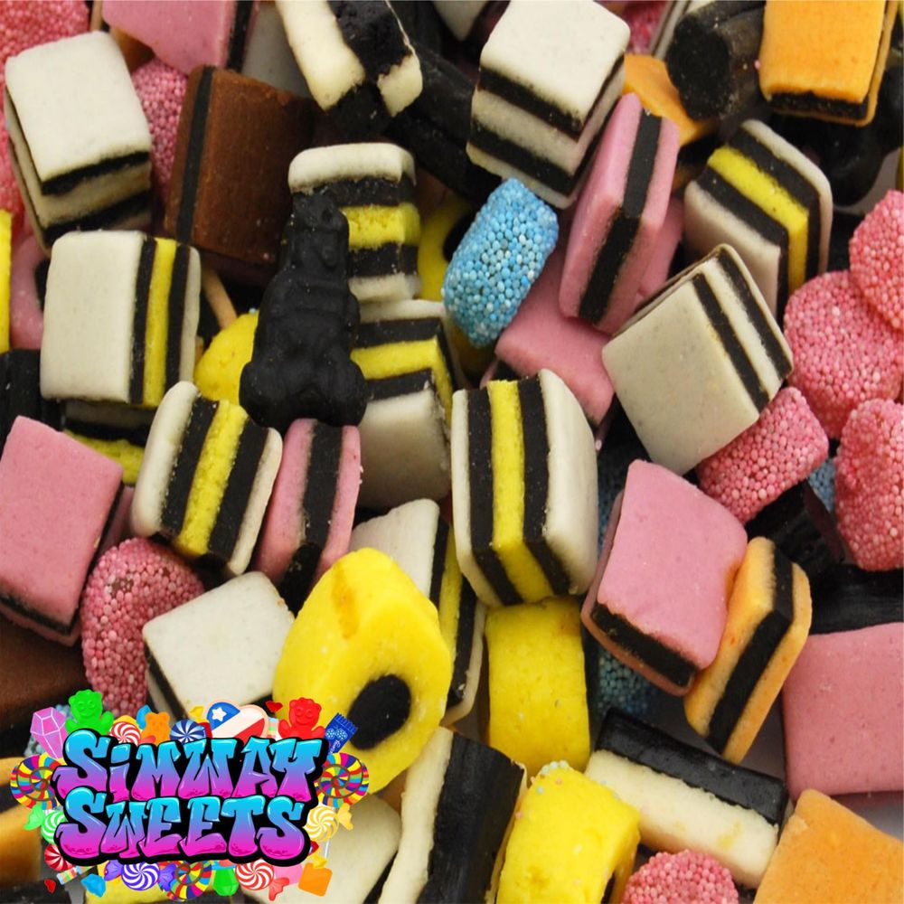 Liquorice All Sorts Pick N Mix Sweets Candy Bulk Kids Party Wedding Favours