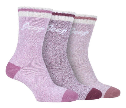 Jeep - 3 Pr Ladies Performance Poly Boot Socks