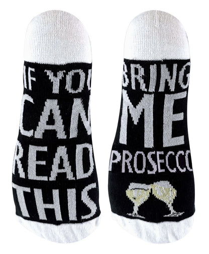 If you can read this bring me... socks