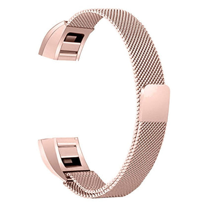 Aquarius Milanese Replacement Strap Band Compatible With Fitbit Alta, Rose Gold