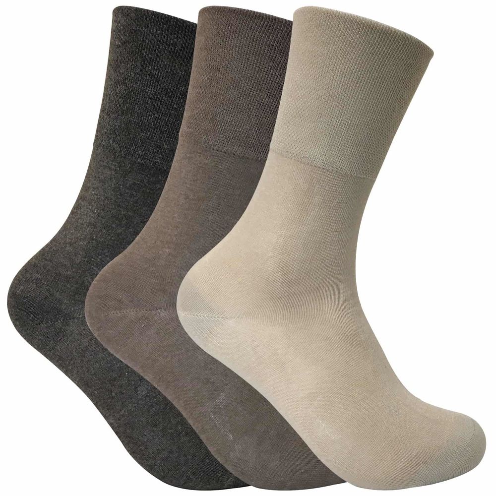 3 Pairs Ladies Thermal Diabetic Socks