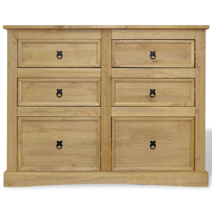 Sideboard Mexican Pine Corona Range 130x48x104 cm