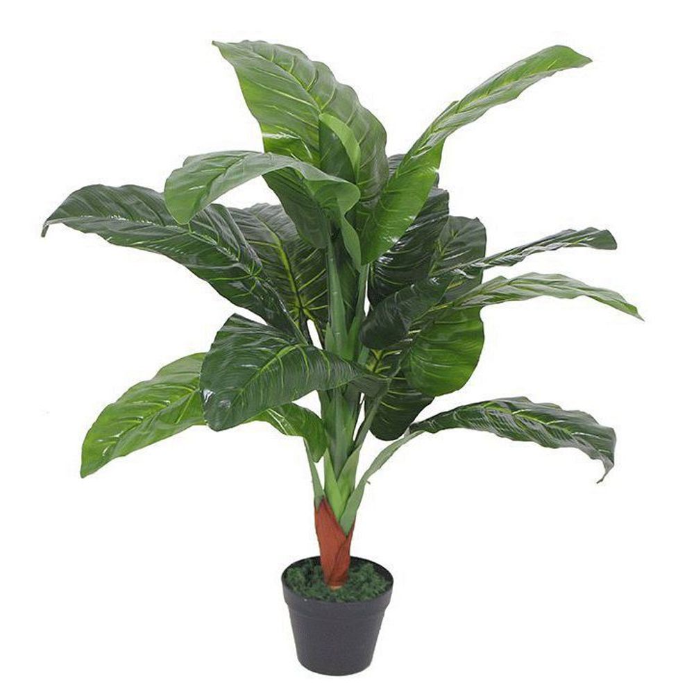 105cm Artificial Elephant Ear Plant (Colocasia) - Extra Large