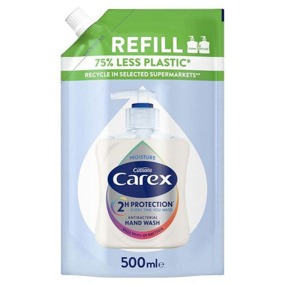 100109916 CAREX HW LIQ 500ML DOY MST PLS ECO GB