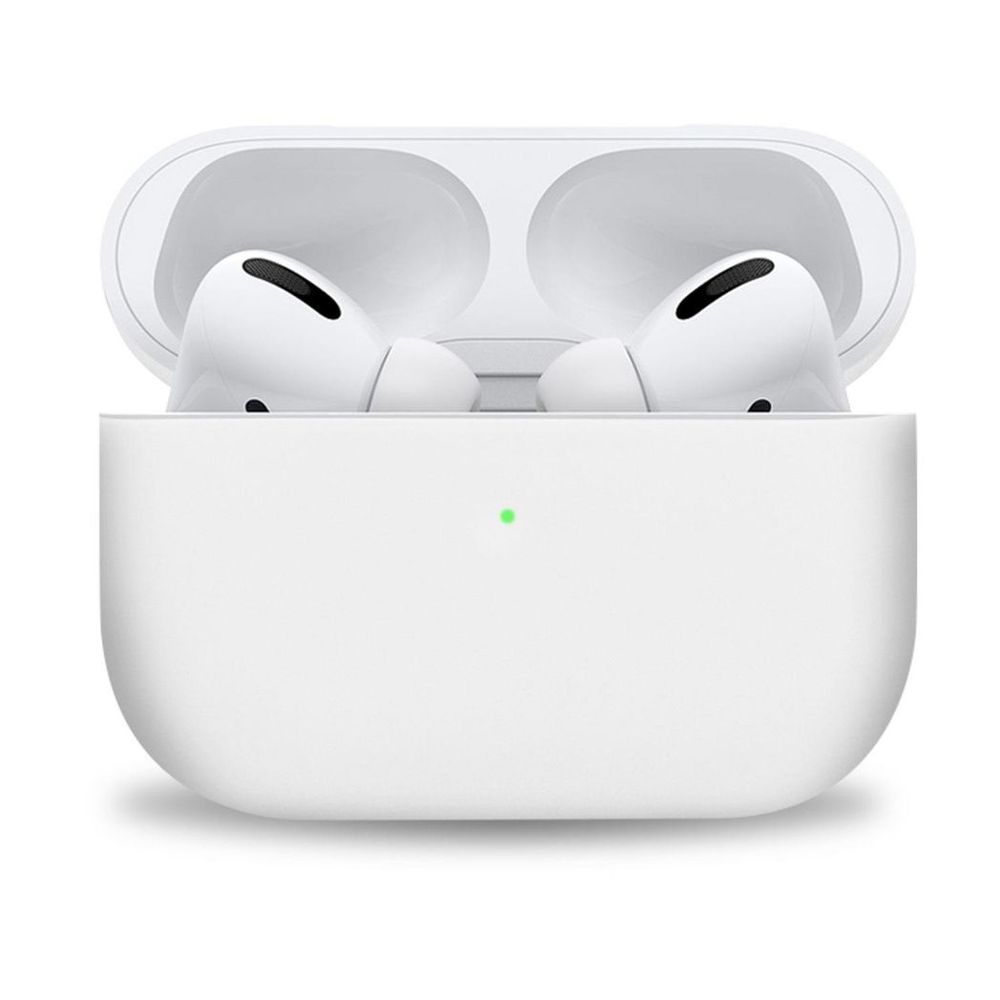 Airpods Pro Case Scratch-Absorbing Protecting Cover, White, 1pk