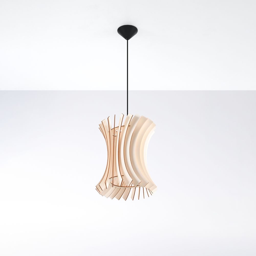 Pendant lamp wood Oriana Scandinavian Design E27