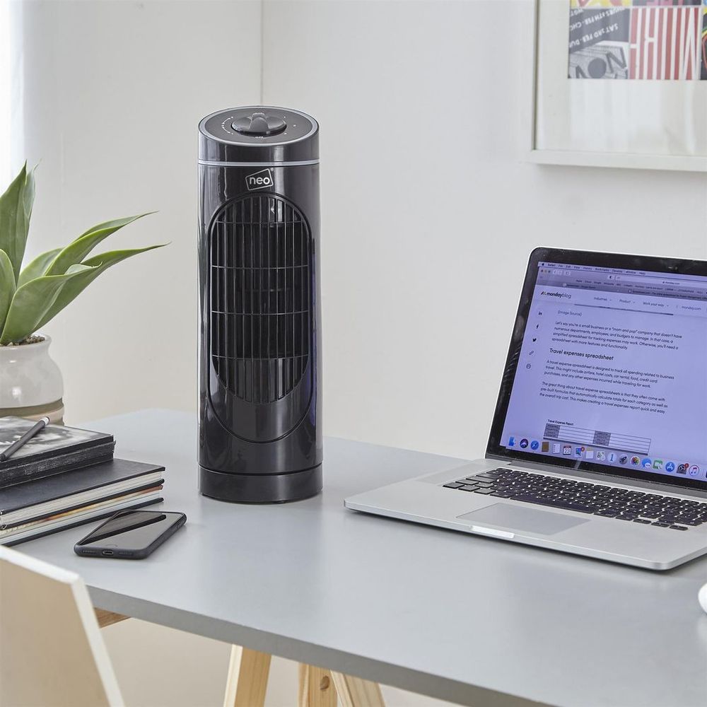 Neo 14" 6 Speed Electric Desk Tower Fan