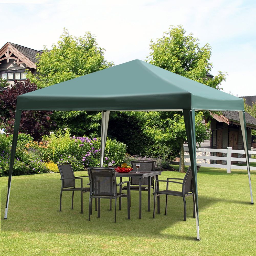 3x3m Garden Pop Up Gazebo Marquee Party Tent Wedding Canopy UV Protection